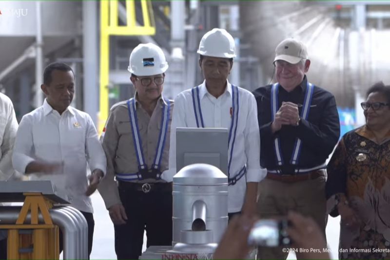 Peresmian Smelter Freeport di Gresik, Langkah Strategis Hilirisasi