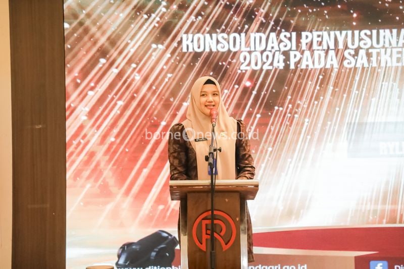 Plh. Sekretaris Direktorat Jenderal Bina Administrasi Kewilayahan Kemendagri, Mey Rany Wahida Utami, di Kota Sorong, Papua Barat Daya, Senin (23/9/2024). (ANTARA/HO-Puspen Kemendagri)