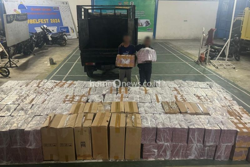 Bea Cukai Langsa Sita 2,6 Juta Batang Rokok Ilegal, Kerugian Rp4,5 Miliar