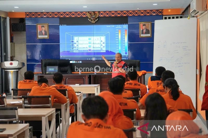Pelatihan Asesmen Gedung BPBD Jatim Tingkatkan Kesiapan Bencana