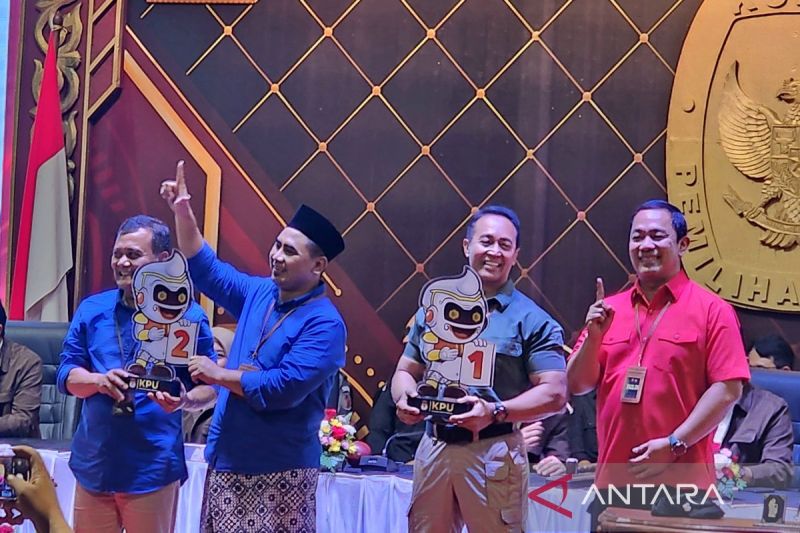 Pengundian Nomor Urut Calon Gubernur Jawa Tengah untuk Pilkada 2024