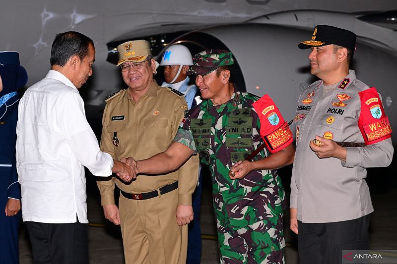 Presiden Jokowi Lanjutkan Kunjungan Kerja ke Kalimantan Barat