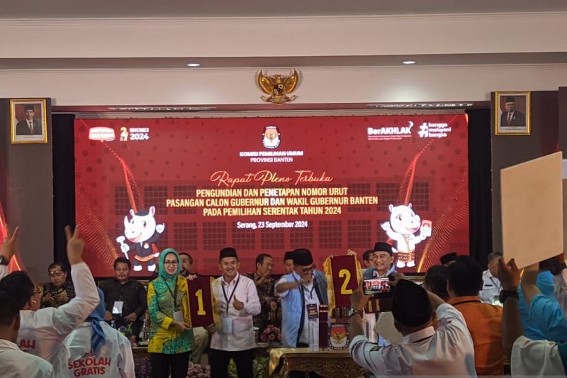 Airin-Ade Dapat Nomor Urut 1, Simbol Kemenangan untuk Banten