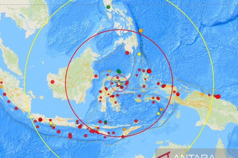 Gempa Magnitudo 6,4 Guncang Gorontalo, Tidak Berpotensi Tsunami