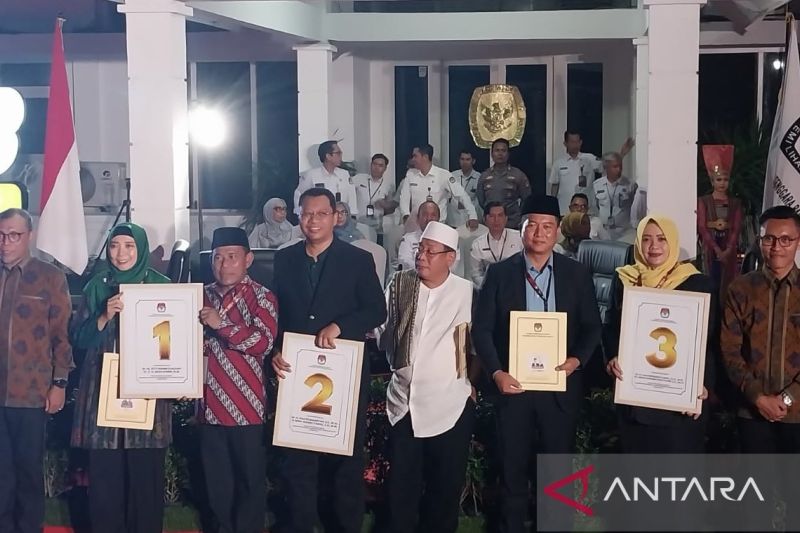 Pengundian Nomor Urut Pilgub NTB 2024, Tiga Pasangan Calon Siap Berlaga
