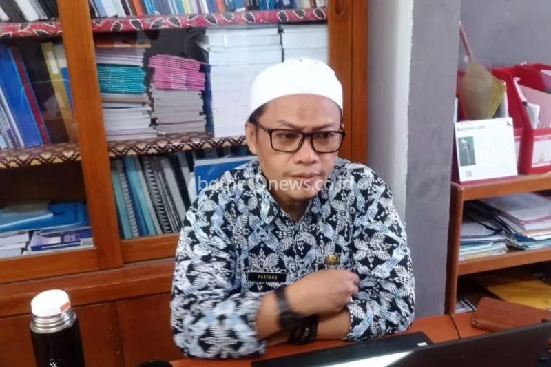 Kepala Bidang Pemerintahan dan Pembangunan Manusia Badan Perencanaan, Penelitian, dan Pengembangan Daerah (Balitbangda) Kabupaten Lebak H Paryono. ANTARA/Mansyur