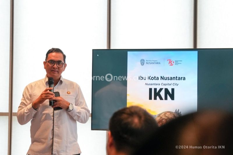 Staf Khusus Kepala Otorita IKN Bidang Komunikasi Publik Troy Pantouw . ANTARA/HO-Otorita IKN