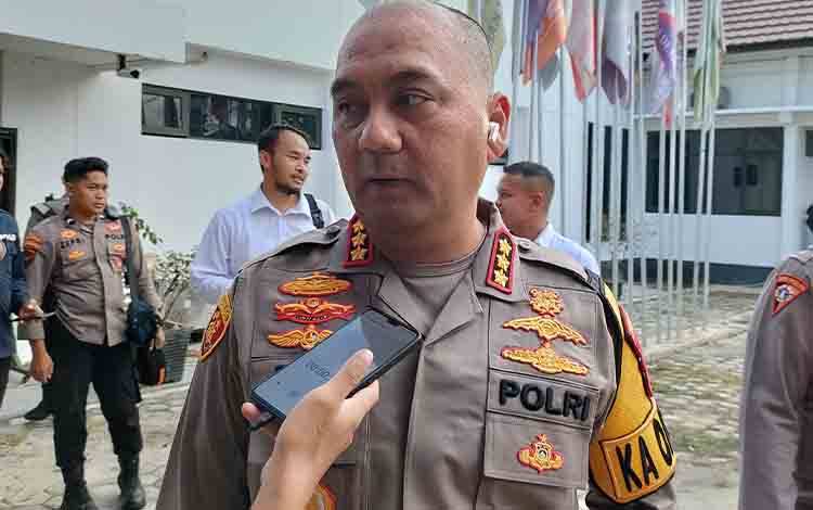 Kapolresta Palangka Raya Kombes Pol Boy Herlambang. (FOTO: PATHUR)