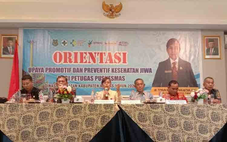 Dinkes Kapuas Gelar Orientasi Upaya Promotif dan Preventif Kesehatan Jiwa