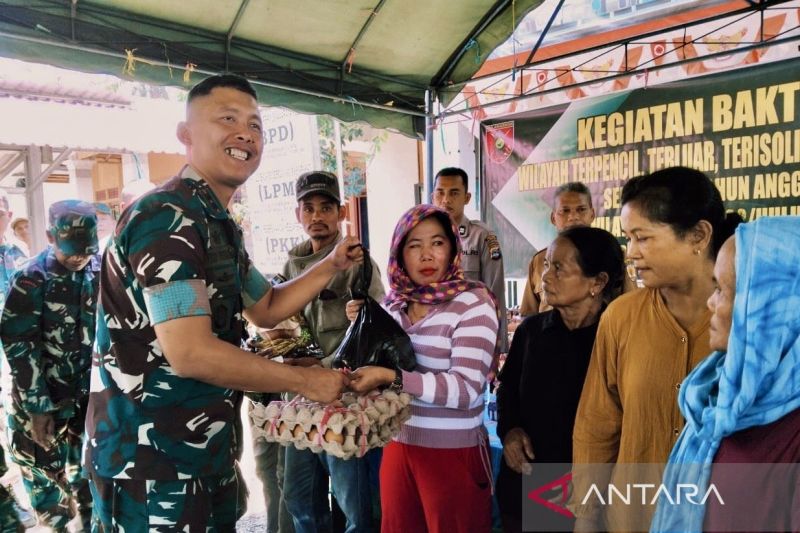 Bakti Sosial TNI di Hulu Sungai Tengah, Meningkatkan Kesejahteraan Masyarakat 3T