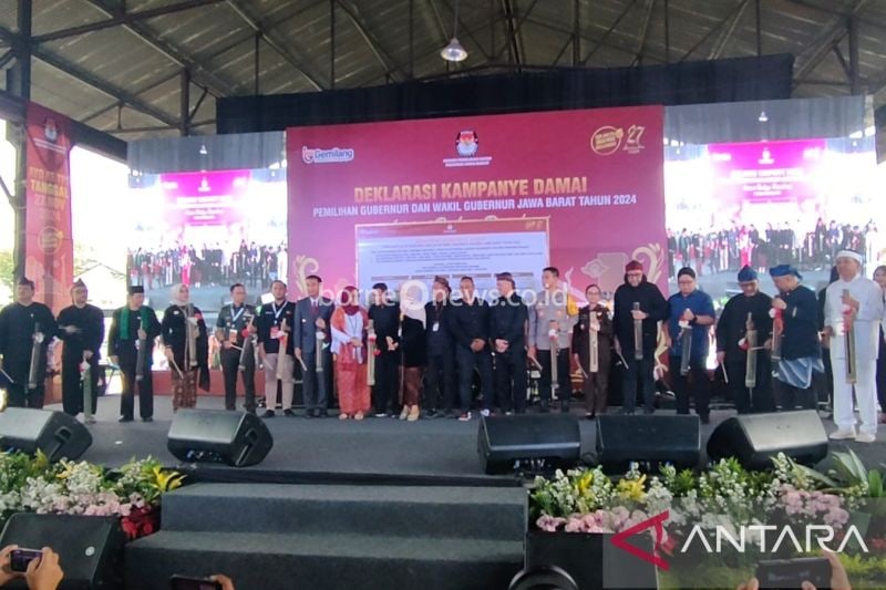 Deklarasi Damai Pilkada 2024, Harapan KPU Jabar untuk Demokrasi Sejati