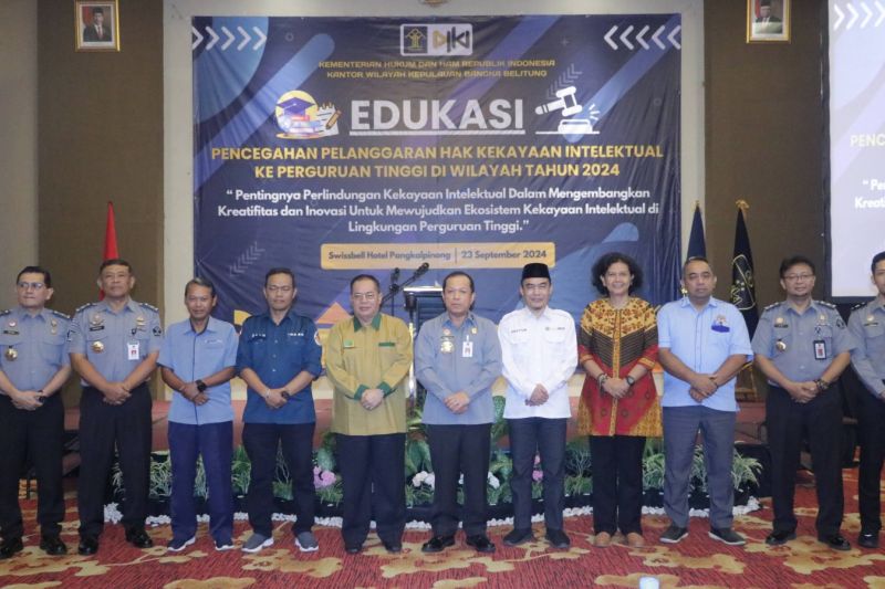 Kemenkumham Babel Edukasi Mahasiswa Tentang Perlindungan KI