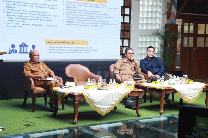 Sosialisasi Aturan Penggunaan Tenaga Kerja Asing di Tangerang