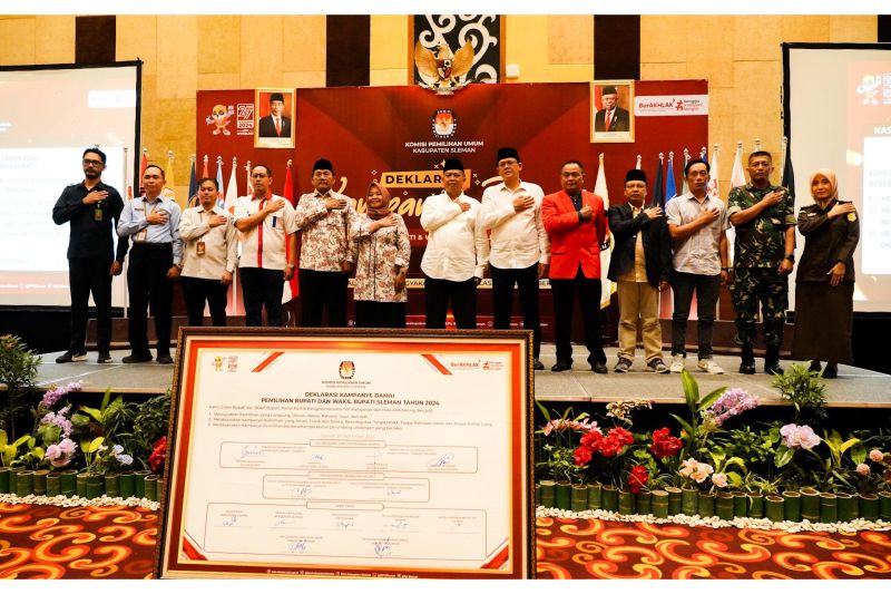 Deklarasi Kampanye Damai Pilkada Sleman 2024, Membangun Keamanan Bersama