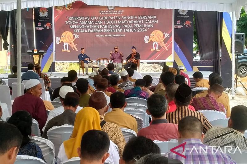 KPU Bangka Libatkan Tokoh Agama Tingkatkan Partisipasi Pilkada 2024