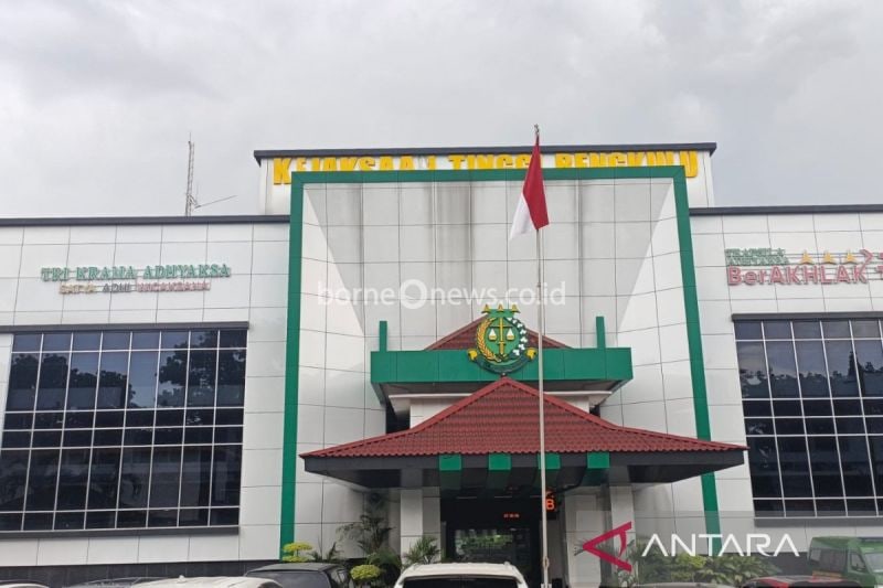 Kantor Kejaksaan Tinggi Bengkulu (24/9/2024). ANTARA/Anggi Mayasari