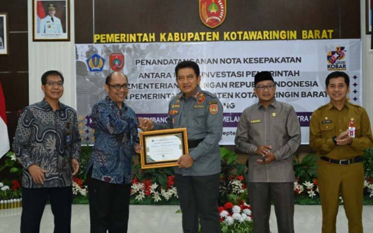 Kembangkan Usaha Mikro, Pemkab Kobar Jalin Kerjasama dengan PIP Kemenkeu
