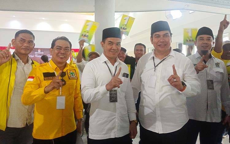 Paslon Rifa'i-Jayadikarta Siap Jaga Persatuan di Deklarasi Kampanye Damai Pulang Pisau