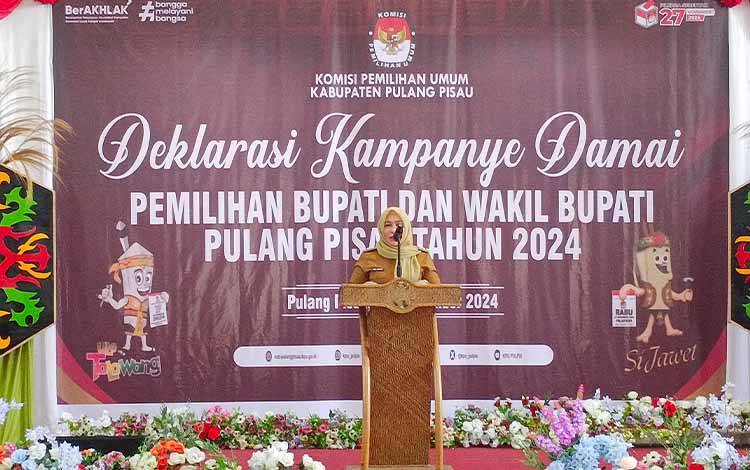 PJ Bupati Pulang Pisau Apresiasi Deklarasi Damai, Harapkan Kerukunan Selama Pilkada