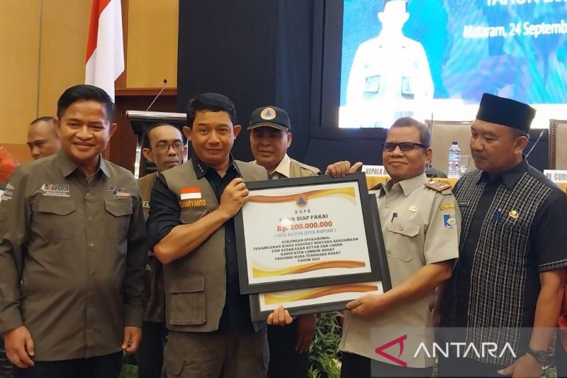 Bantuan BNPB untuk Atasi Kekeringan di Nusa Tenggara Barat