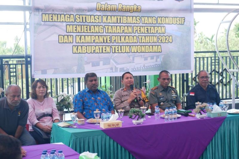 Upaya Polres Teluk Wondama Tertibkan Peredaran Miras Selama Pilkada