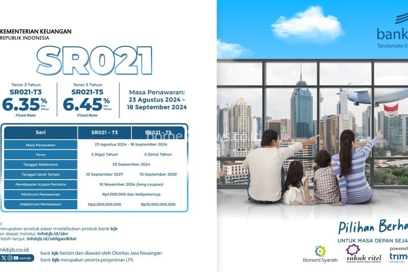 Pemerintah Serap Rp24,22 Triliun dari Penjualan Sukuk Ritel SR021
