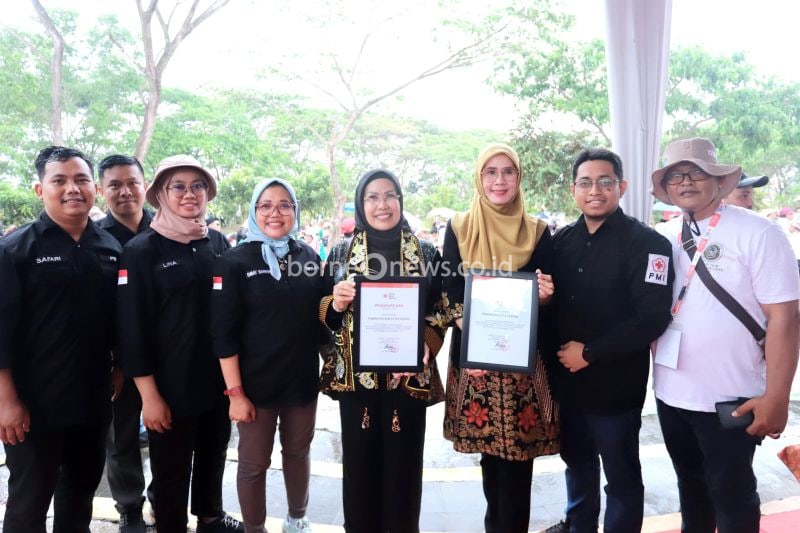 Pemkab Serang Raih Penghargaan dari PMI atas Dukungan Bencana