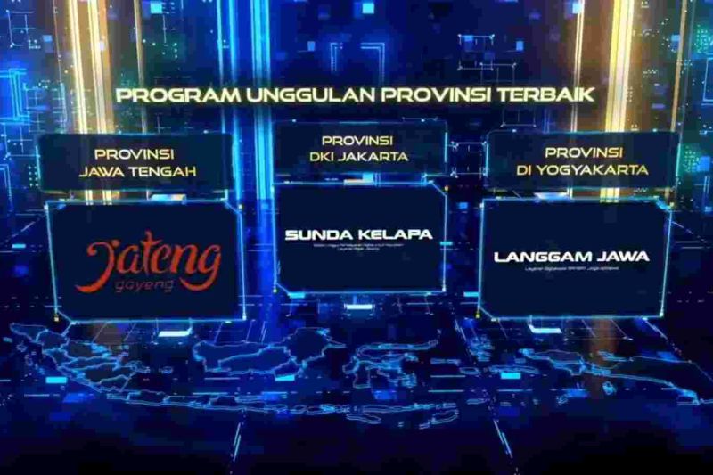 Pemerintah Provinsi DKI Jakarta meraih penghargaan Implementasi Percepatan dan Perluasan Digitalisasi Daerah Terbaik 2024. ANTARA/HO-Pemprov DKI Jakarta