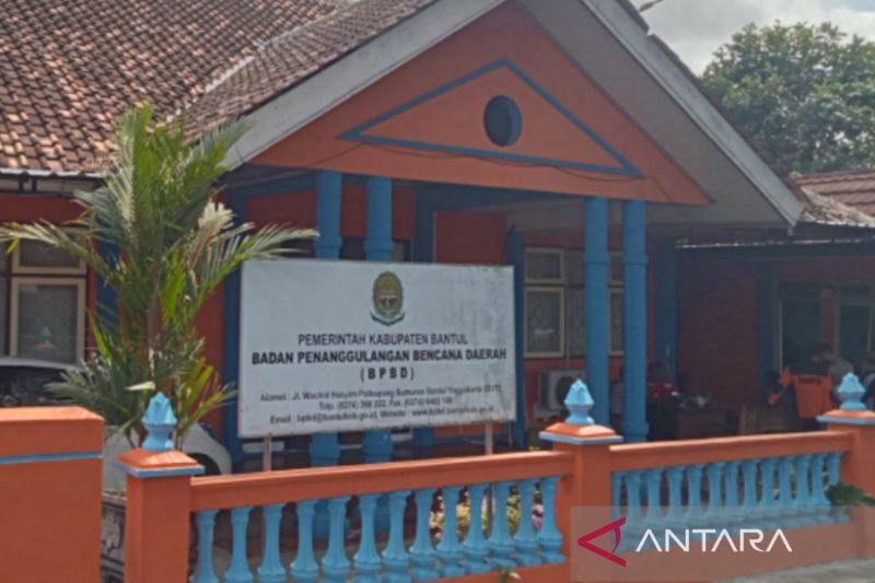 Kantor Badan Penanggulangan Bencana Daerah Kabupaten Bantul Daerah Istimewa Yogyakarta. ANTARA/Hery Sidik.
