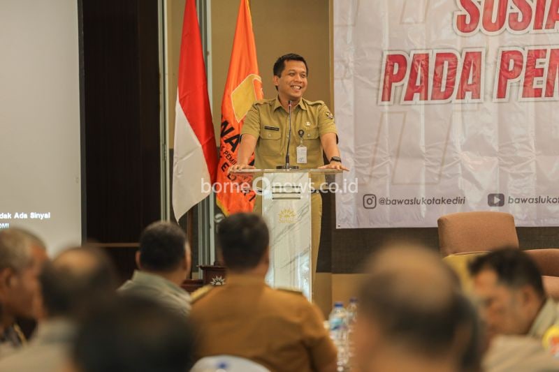 Asisten Perekonomian dan Pembangunan Pemkot Kediri Ferry Djatmiko di Kediri, Jawa Timur. ANTARA/HO-Pemkot Kediri