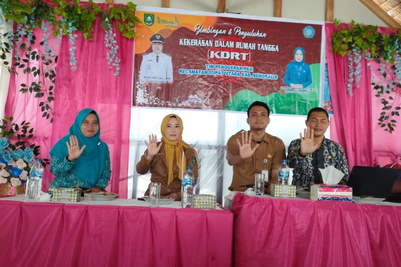 DPPPA Bengkalis Gelar Penyuluhan KDRT untuk Kader PKK