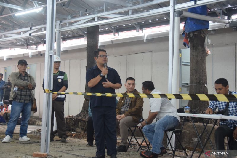 Revitalisasi Pasar Merdeka, Pedagang Dipindahkan ke TPS Sementara