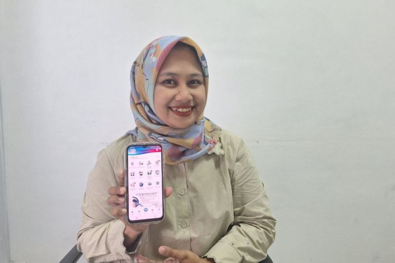 Hikmah (32) salah seorang peserta JKN asal Kelurahan Kilongan, Kabupaten Banggai, Sulawesi Tengah menceritakan pengalamannya mengakses pelayanan fasilitas kesehatan. ANTARA/HO-BPJS KESEHATAN LUWUK