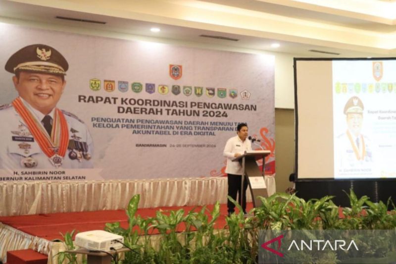 Penguatan Pengawasan Tata Kelola Pemerintahan di Kalsel melalui Rakorwasda