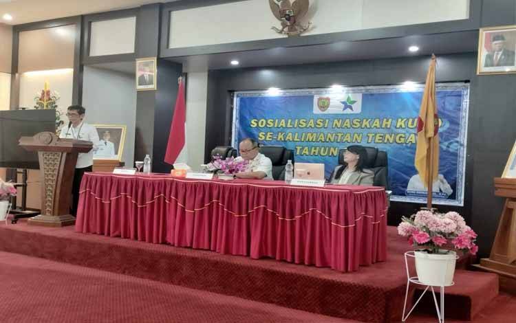 Pemprov Kalteng Sosialisasikan Naskah Kuno Sematkan Dokumenter Sejarah