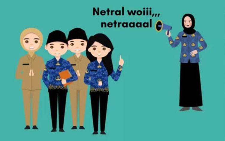 Oknum Pegawai Pemko Palangka Raya Dinilai Tidak Netral