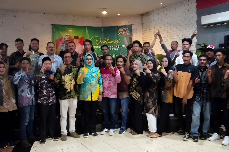 GEMA Tangsel deklarasikan dukungan untuk Airin-Ade di Pilgub Banten