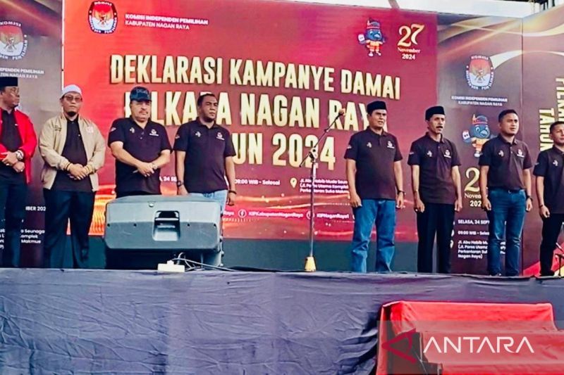 Deklarasi Pilkada Damai, Empat Paslon Siap Berkompetisi di Nagan Raya