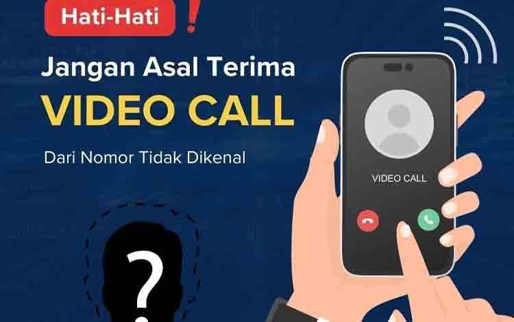 Waspada Scam Video Call, Diskominfo SP Palangka Raya Ingatkan Masyarakat Hati-hati