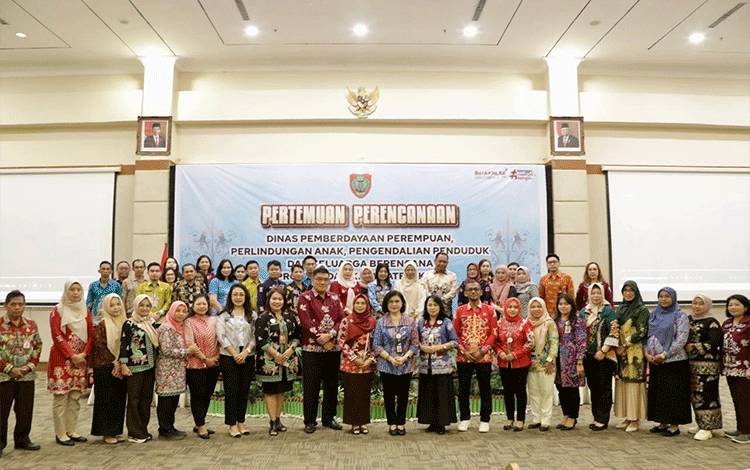 DP3APPKB Kalteng Laksanakan Pertemuan Bersama Kabupaten/Kota