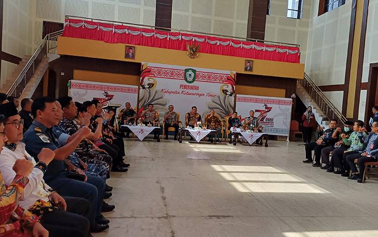 Pj Sekda Ajak Seluruh OPD dan Camat Dukung Tugas Pjs Bupati Kotim