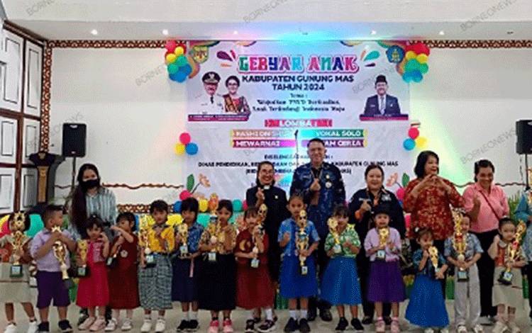 Gebyar Anak Kabupaten Gunung Mas Momentum Meningkatkan Kreatifitas