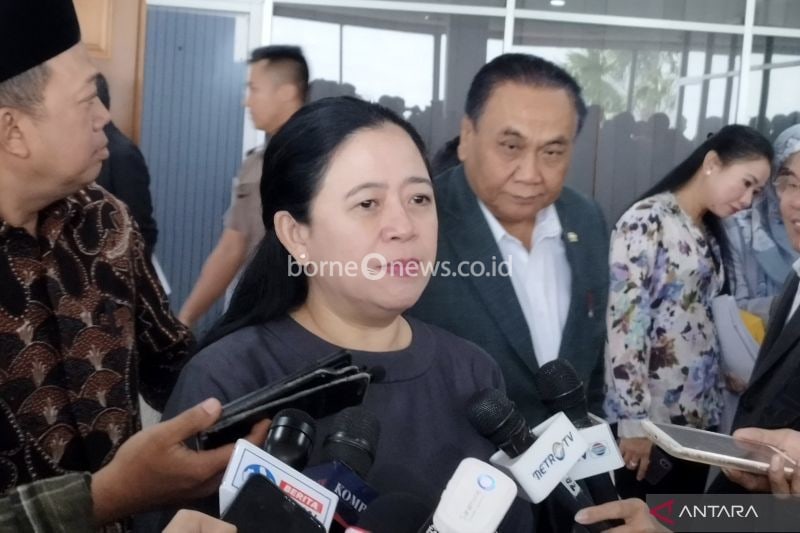 Ketua DPP PDI Perjuangan Puan Maharani di Kompleks Parlemen, Jakarta, Kamis (26/9/2024). ANTARA/Bagus Ahmad Rizaldi.