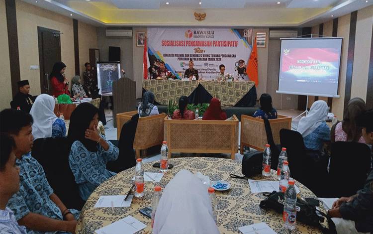 Sosialisasi Pengawasan Partisipatif Sentuh Gen Milenial dan Gen Z dalam Pilkada 2024