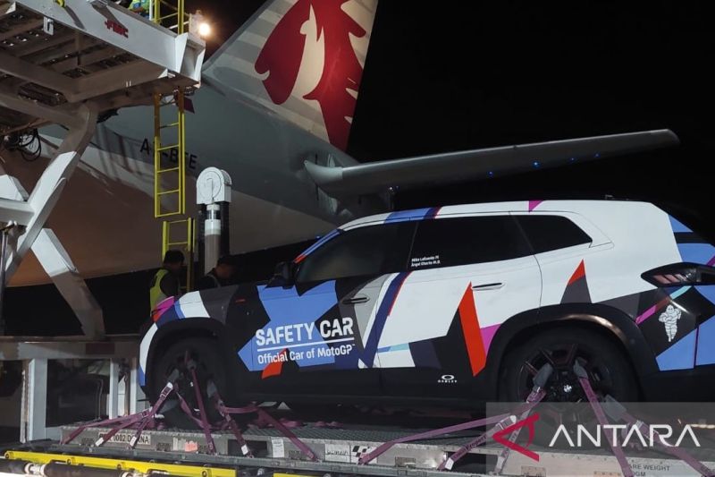 Logistik MotoGP Mandalika Tiba di Lombok, Siap Berangkat ke Jepang