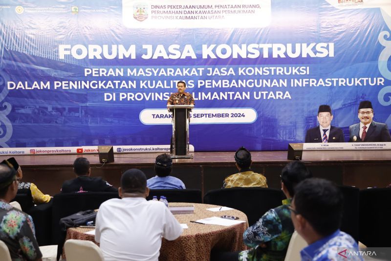 Forum Konstruksi Kaltara Dorong Peningkatan Kualitas Infrastruktur