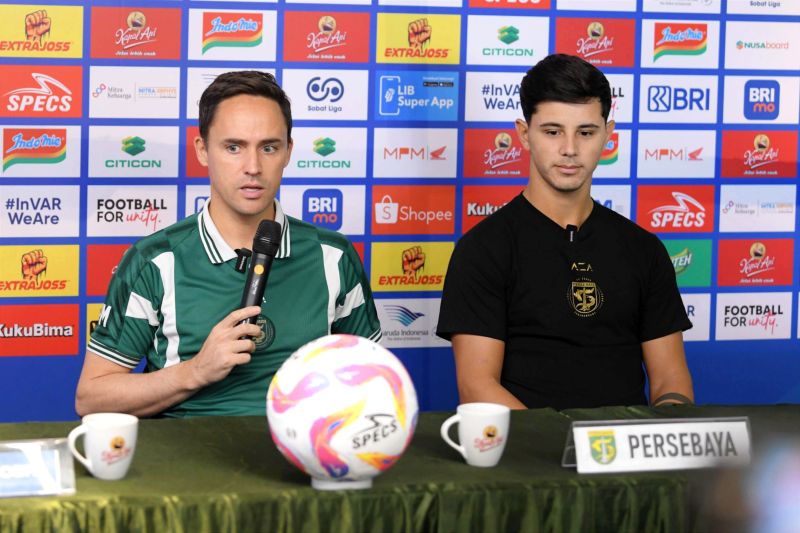 Persiapan Persebaya Jelang Pertandingan Melawan Dewa United