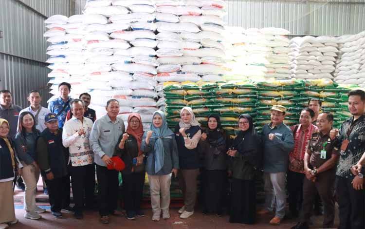 TPID Kalteng dan Satgas Pangan Pastikan Stabilisasi Pangan