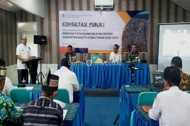 Pemkab Barito Utara Gelar Konsultasi Publik Revisi RTRW 2025-2045
