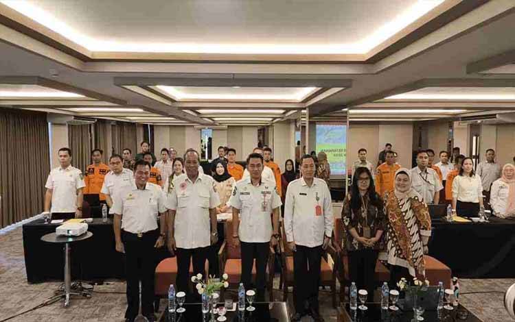 Kegiatan Indeks Ketahanan Daerah se-Kalteng di Palangka Raya, baru baru ini. (FOTO:BPBPK KALTENG)